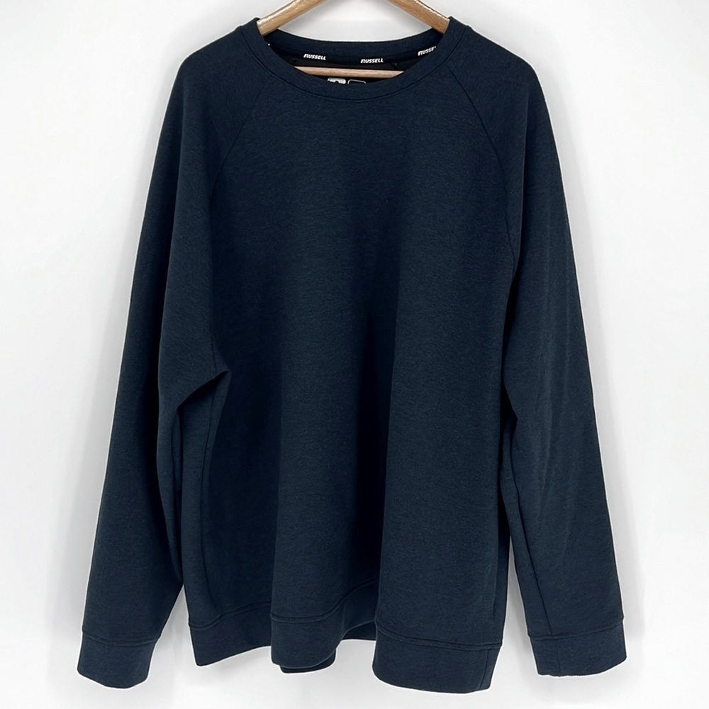 Russell Athletic Mens Large Navy Blue Crew Neck Sweatshirt Size 3XL